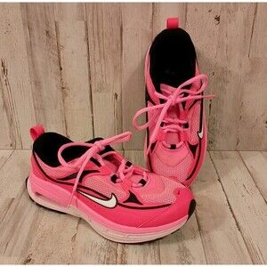 Nike Air Max Bliss Shoe Womens 7.5 Laser Pink Solar Red Running DH5128 600